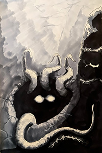 Belduum, Lord of Thalassophobia and Bottomless Pits by Casey Coolidge